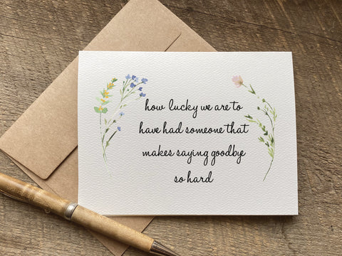 sweet sympathy card