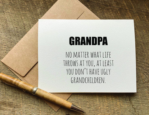 grandparent's day card funny