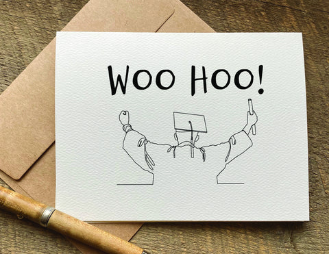 woo hoo / graduation card