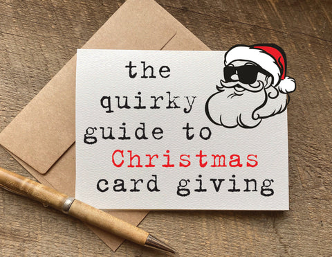 The Quirky Guide to Christmas Card Giving