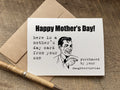here's a mother's day card from your son purchased by your daughter in law funny card