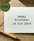 happy birthday ya old fart funny birthday card
