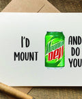 I'd mount and do you funny adult Valentine's Day card