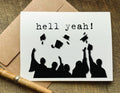 hell yeah! graduation card