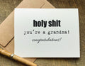 holy shit you're a grandma funny card