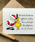 the best christmas gift funny christmas card